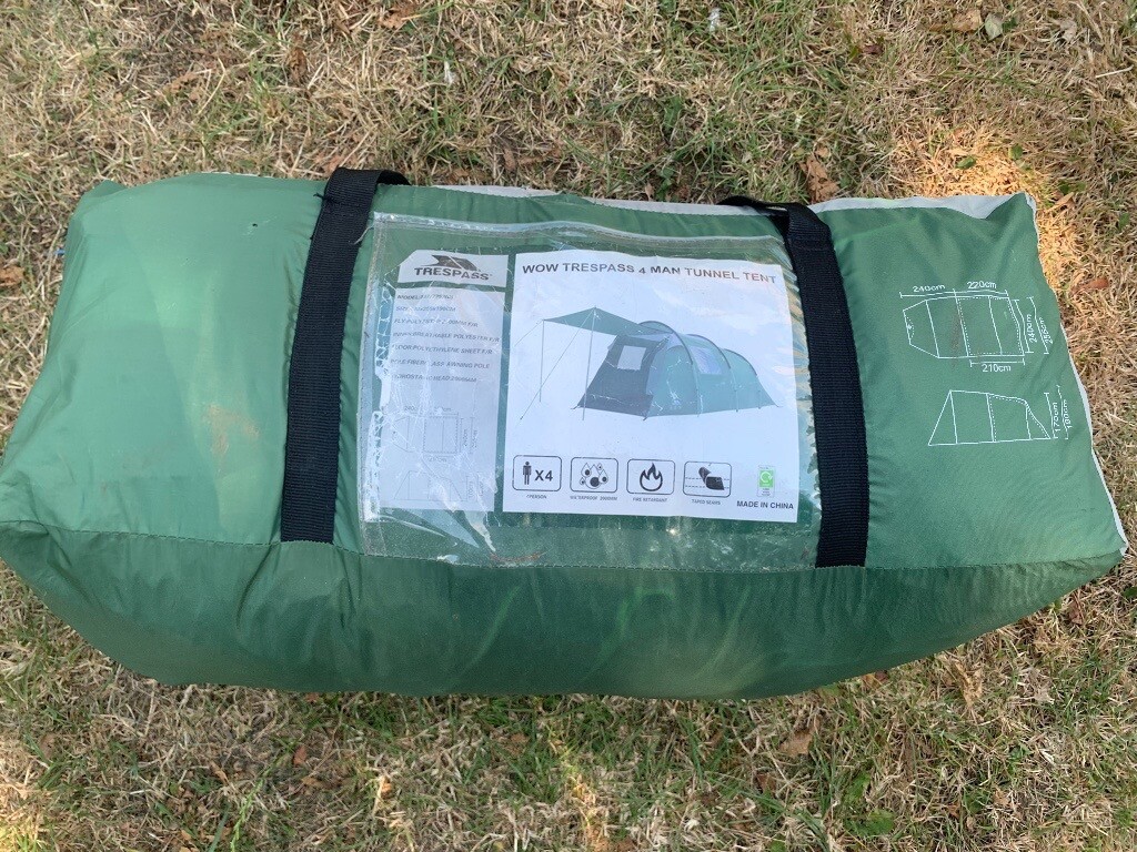4 Man Trespass Tunnel Tent | in 